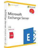 MICROSOFT EXCHANGE SERVER 2016 - 10 PACK DEVICE CAL MICROSOFT EXCHANGE SERVER 2016 - 10 PACK DEVICE CAL